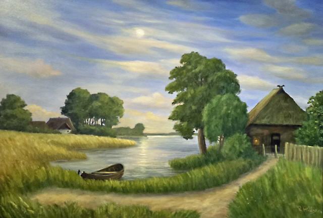 "Abend am Bodden" /